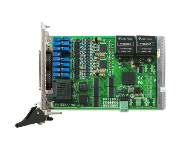 PXI8800 - АЦП 12 каналов, синхронный ввод, оптоволоконная связь