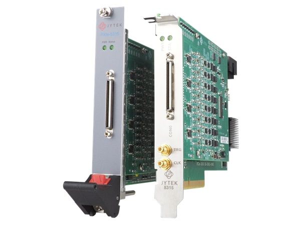 PCIe/PXIe-5315/5312 - 16-канальный синхронный модуль сбора данных