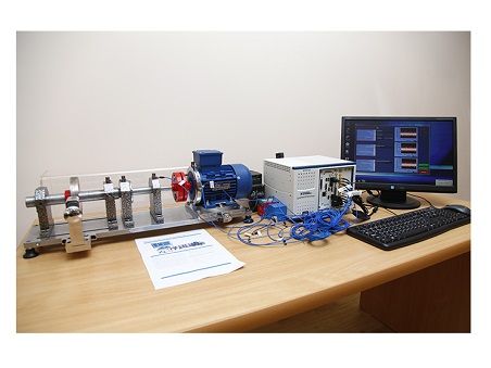 Измерение вибрационных характеристик роторных систем - лабораторная установка